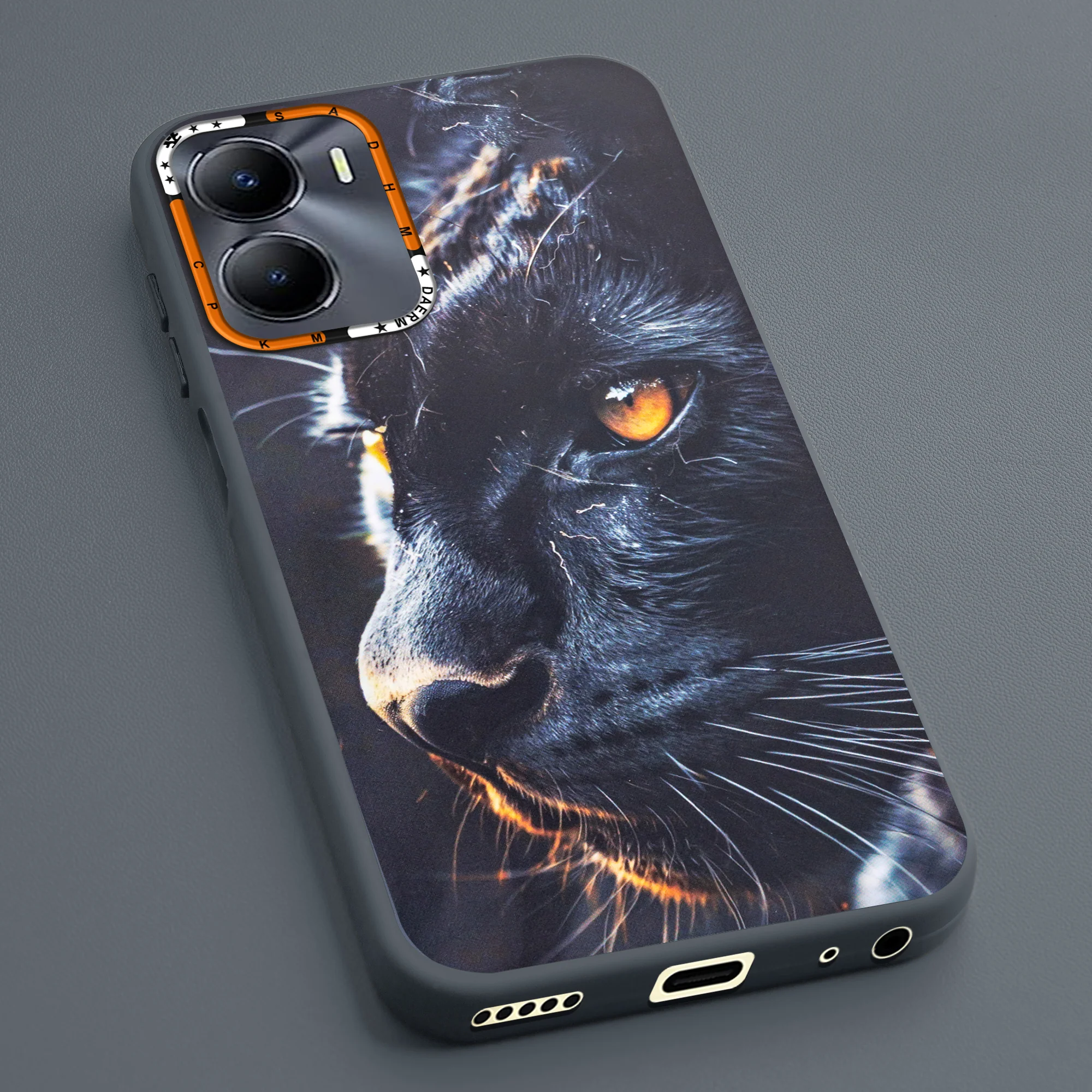 Dark Elegant Wild Creatures Printed Back Cases For Vivo Y56 5G - Image 53