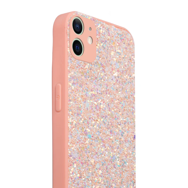 Sparkling Glitter Sequin Case with Camera Shield Back Cover For Apple iPhone 12 - Image 15