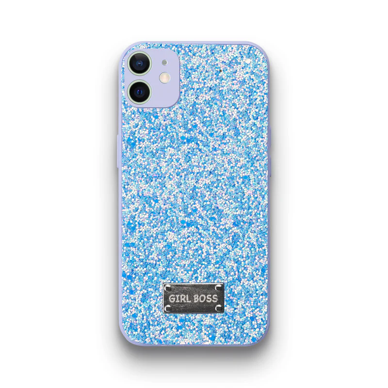 Sparkling Glitter Sequin Case with Camera Shield Back Cover For Apple iPhone 12 - Image 19