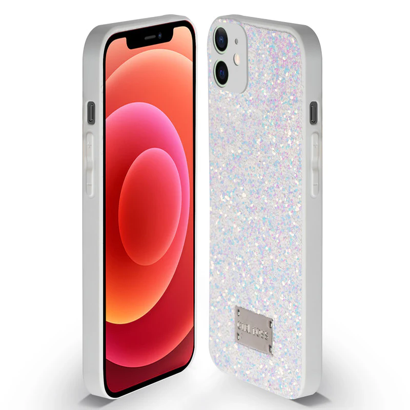 Sparkling Glitter Sequin Case with Camera Shield Back Cover For Apple iPhone 12 - Image 28