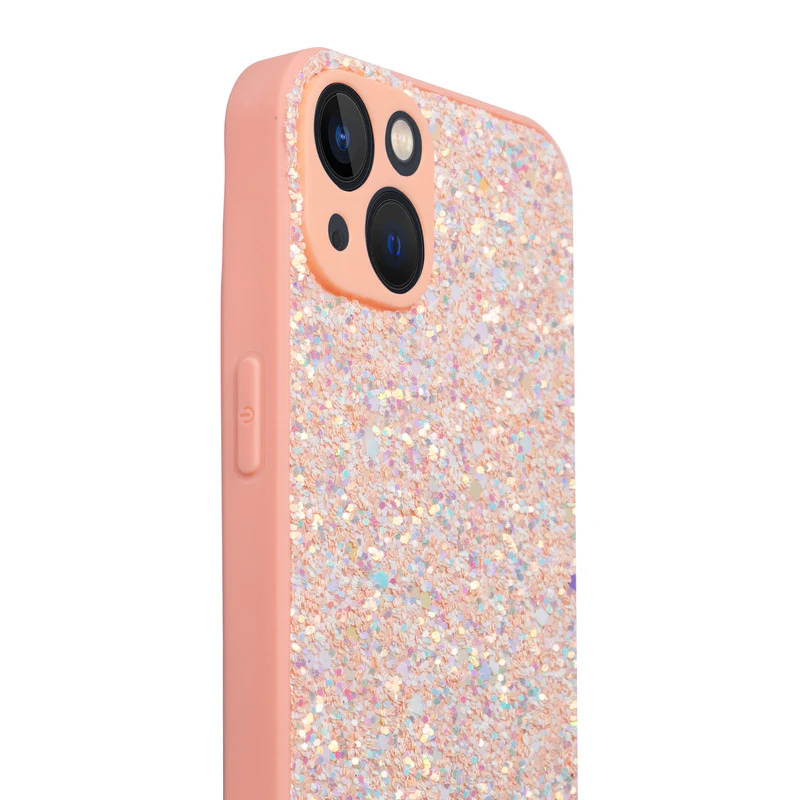 Sparkling Glitter Sequin Case with Camera Shield Back Cover For Apple iPhone 13 - Image 13