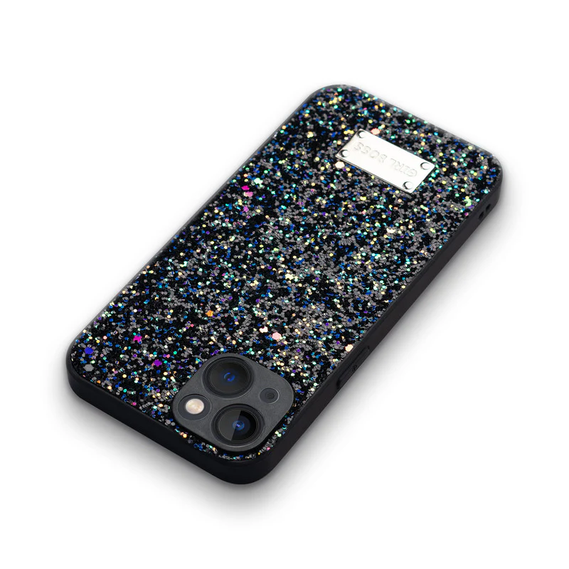 Sparkling Glitter Sequin Case with Camera Shield Back Cover For Apple iPhone 13 - Image 5