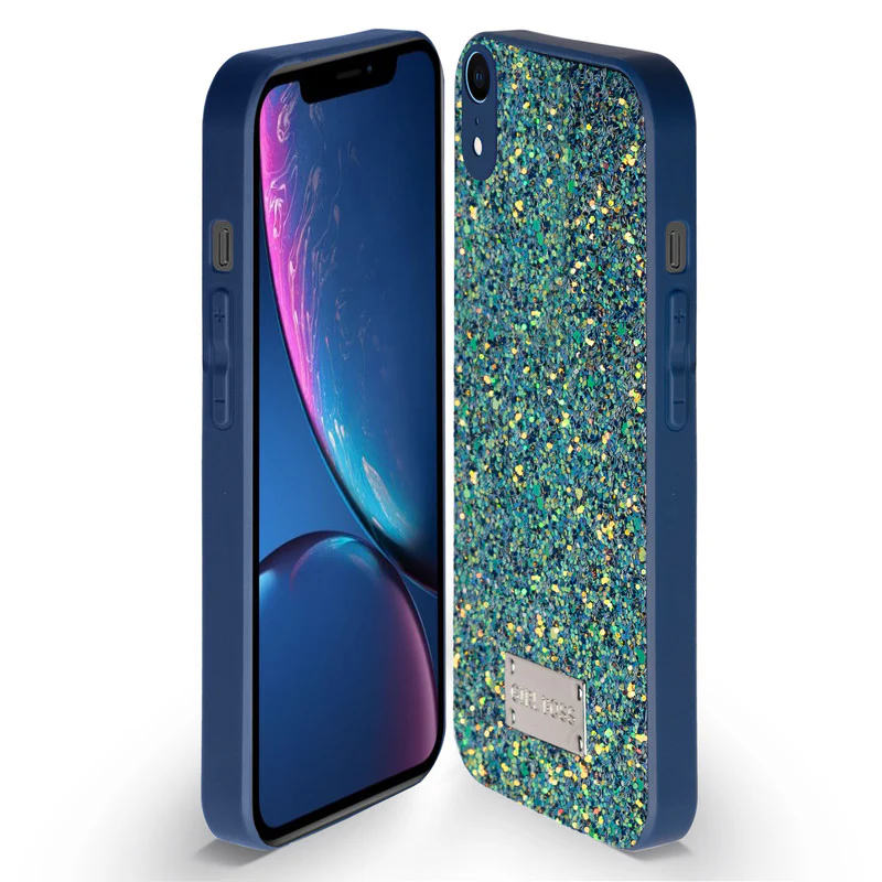 Sparkling Glitter Sequin Case with Camera Shield Back Cover For Apple iPhone XR - Image 9
