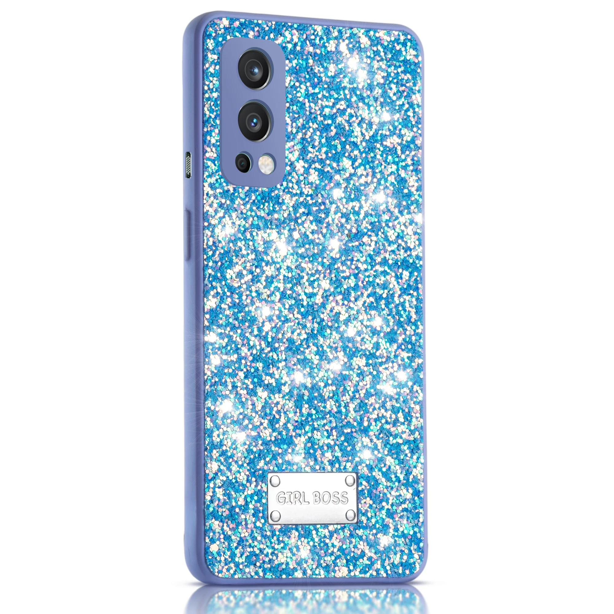 Sparkling Glitter Sequin Case with Camera Shield Back Cover For Oneplus Nord 2 5G - Image 20