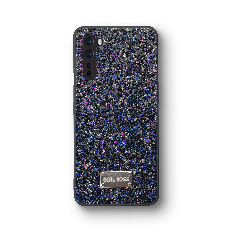 Sparkling Glitter Sequin Case with Camera Shield Back Cover For Oneplus Nord - Image 3