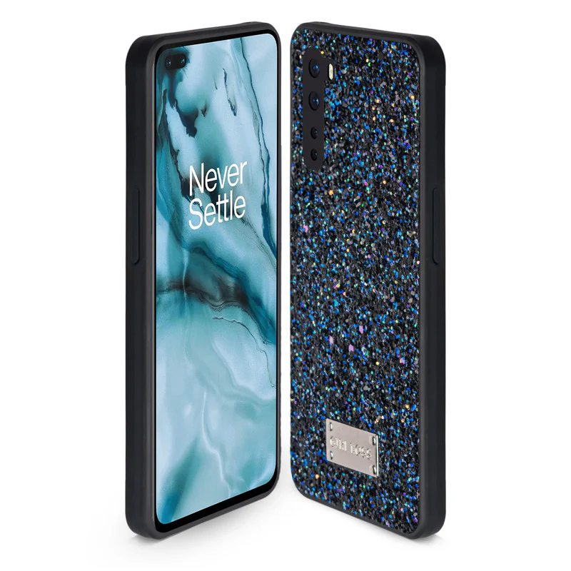 Sparkling Glitter Sequin Case with Camera Shield Back Cover For Oneplus Nord - Image 5