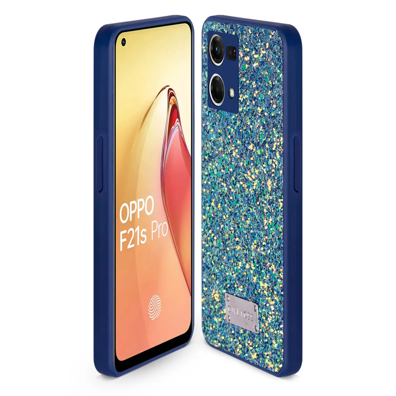 Sparkling Glitter Sequin Case with Camera Shield Back Cover For Oppo F21s Pro 4G - Image 10