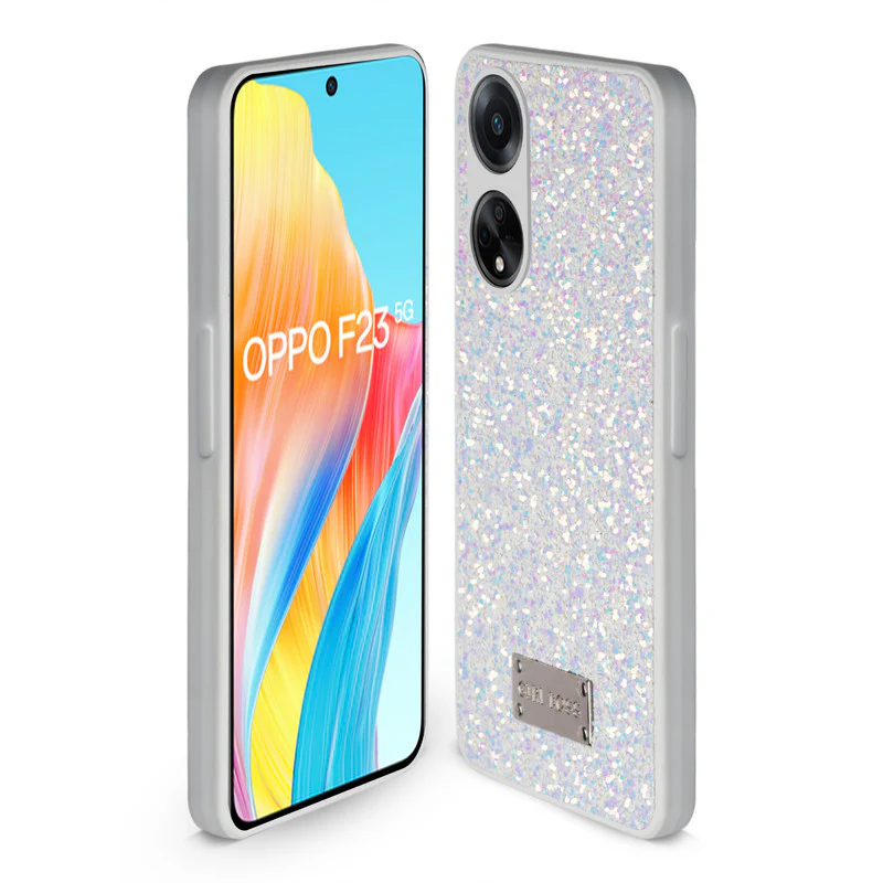Sparkling Glitter Sequin Case with Camera Shield Back Cover For Oppo F23 5G - Image 28