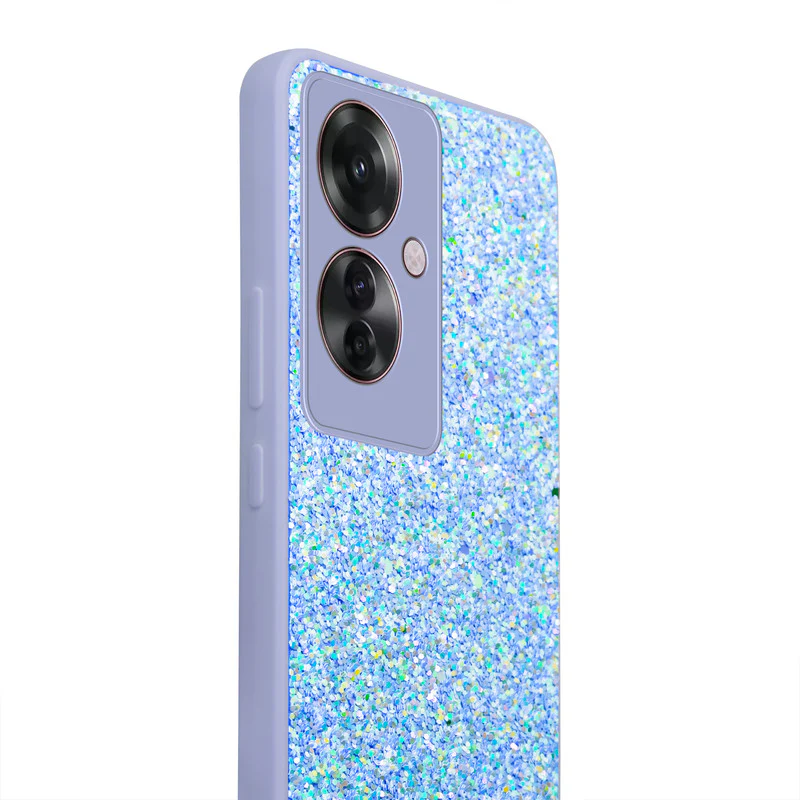 Sparkling Glitter Sequin Case with Camera Shield Back Cover For Oppo F25 Pro 5G - Image 21