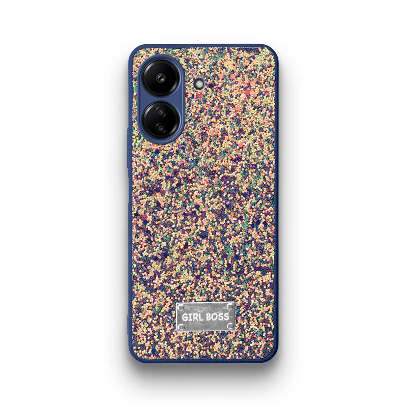 Sparkling Glitter Sequin Case with Camera Shield Back Cover For Poco C65 5G - Image 8