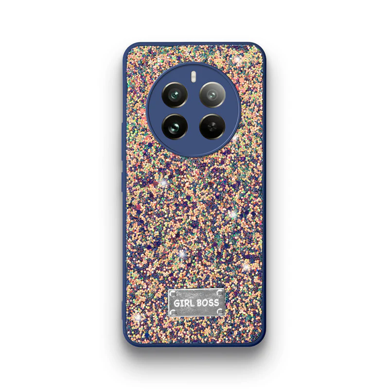 Sparkling Glitter Sequin Case with Camera Shield Back Cover For Realme 12 Pro 5G - Image 10