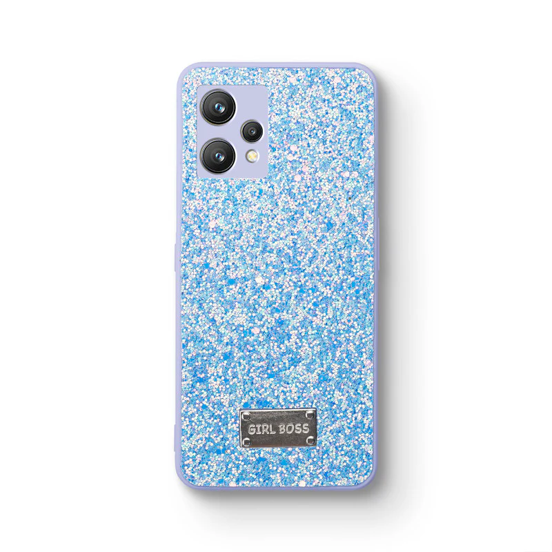 Sparkling Glitter Sequin Case with Camera Shield Back Cover For Realme 9 - Image 20