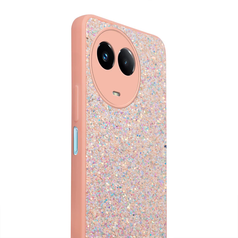 Sparkling Glitter Sequin Case with Camera Shield Back Cover For Realme C67 5G - Image 15
