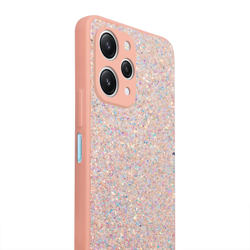 Sparkling Glitter Sequin Case with Camera Shield Back Cover For Redmi 12 4G - Image 18
