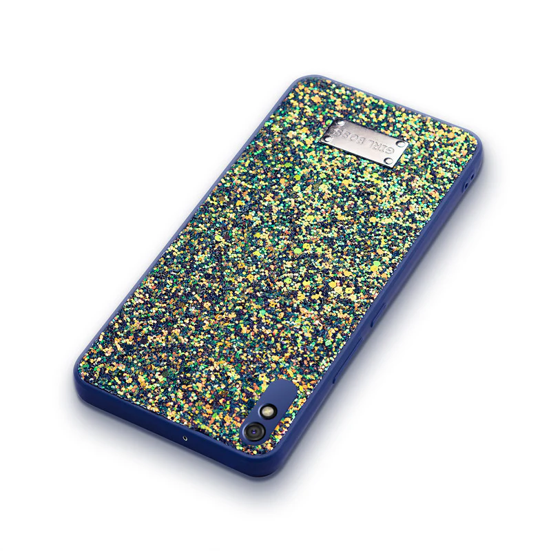 Sparkling Glitter Sequin Case with Camera Shield Back Cover For Redmi 9i - Image 11