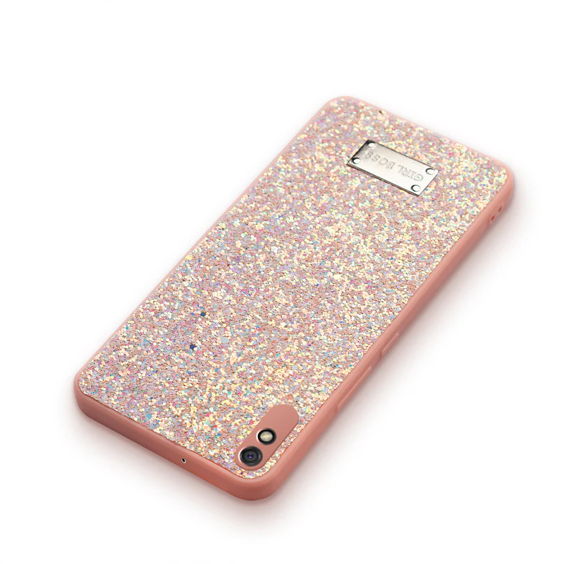 Sparkling Glitter Sequin Case with Camera Shield Back Cover For Redmi 9i - Image 17