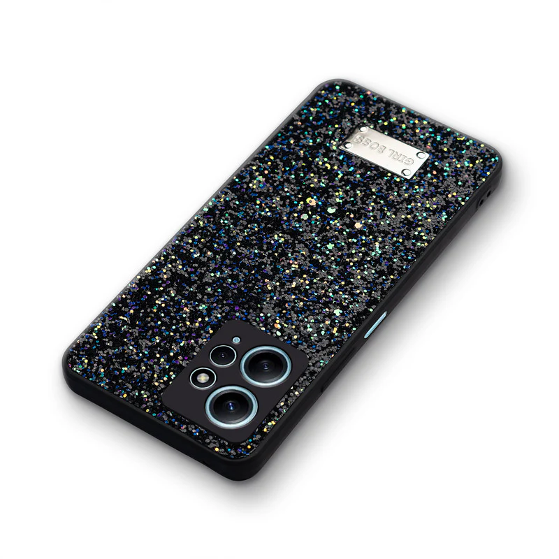 Sparkling Glitter Sequin Case with Camera Shield Back Cover For Redmi Note 12 4G - Image 6