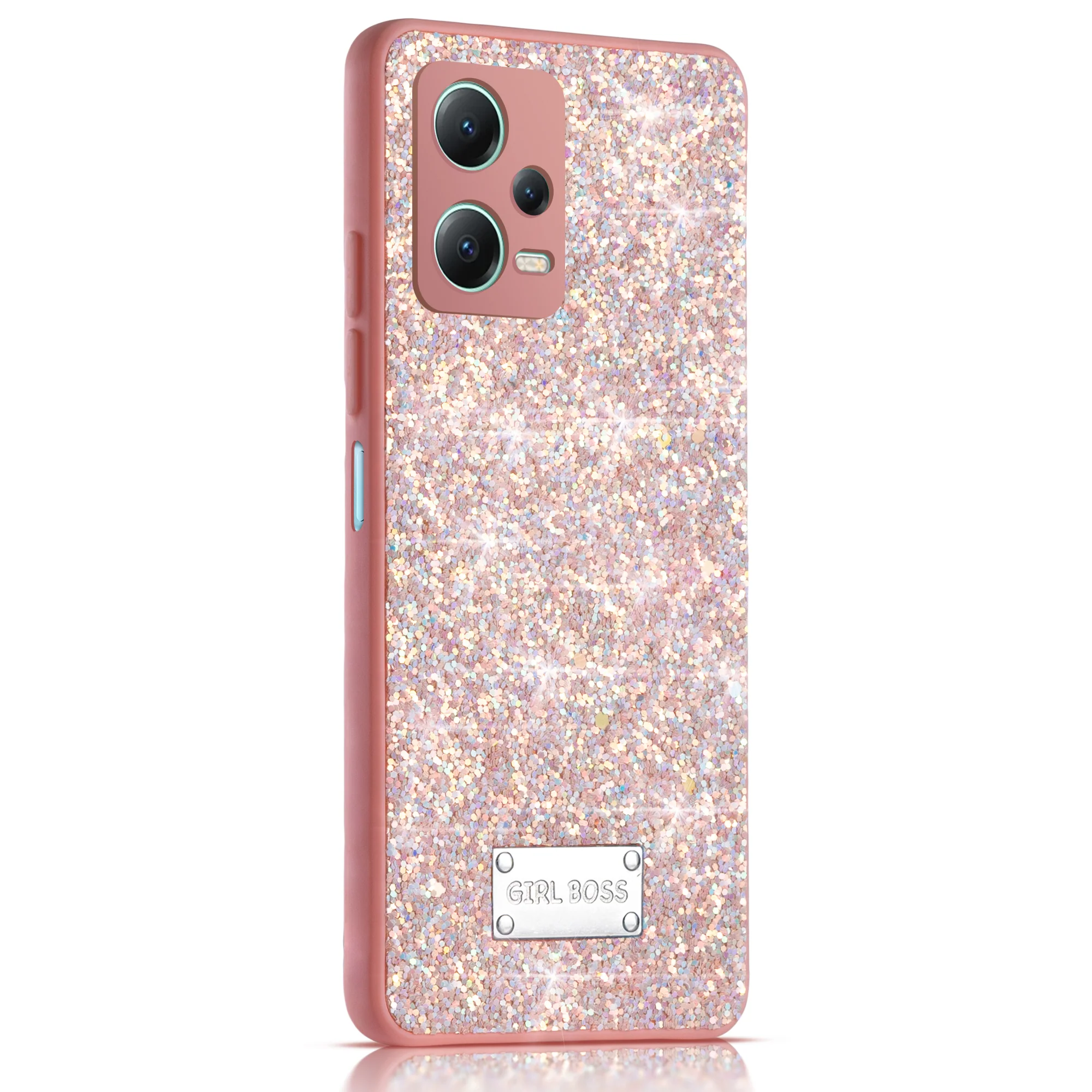 Sparkling Glitter Sequin Case with Camera Shield Back Cover For Redmi Note 12 5G - Image 15