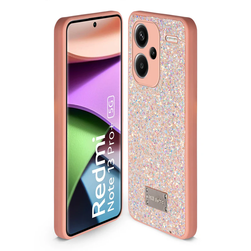 Sparkling Glitter Sequin Case with Camera Shield Back Cover For Redmi Note 13 Pro Plus 5G - Image 16