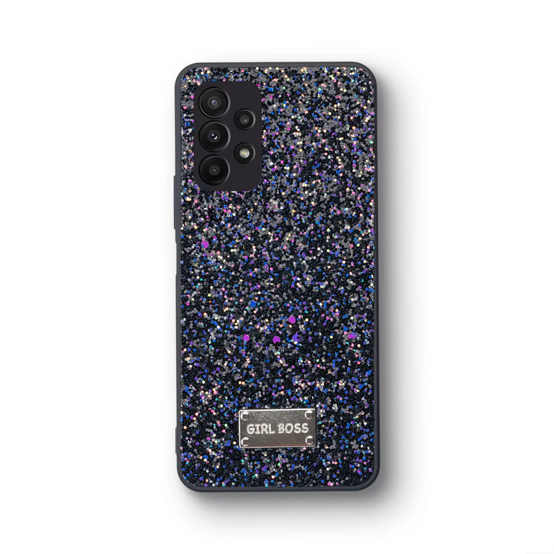 Sparkling Glitter Sequin Case with Camera Shield Back Cover For Samsung A23 4G - Image 2