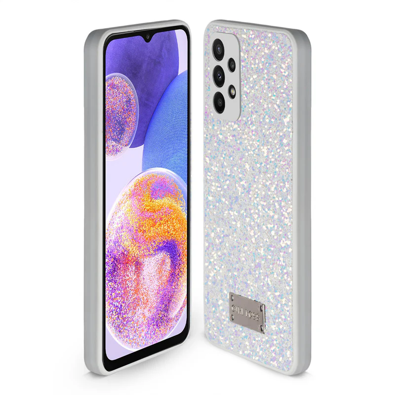Sparkling Glitter Sequin Case with Camera Shield Back Cover For Samsung A23 4G - Image 28