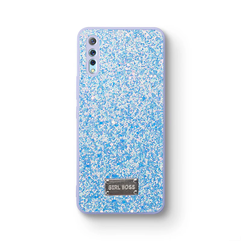 Sparkling Glitter Sequin Case with Camera Shield Back Cover For Vivo S1 - Image 24
