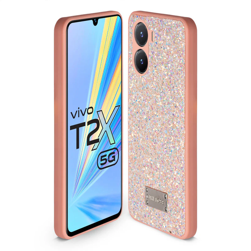Sparkling Glitter Sequin Case with Camera Shield Back Cover For Vivo T2x 5G - Image 17