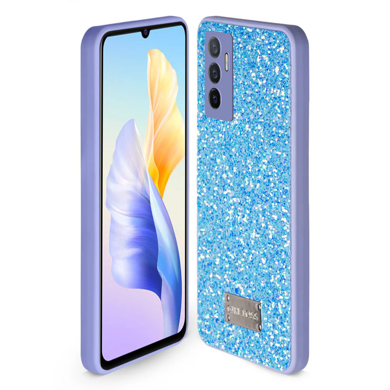 Sparkling Glitter Sequin Case with Camera Shield Back Cover For Vivo V23E 5G - Image 22