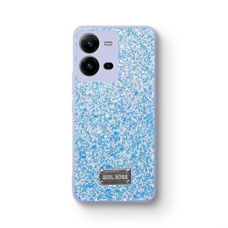 Sparkling Glitter Sequin Case with Camera Shield Back Cover For Vivo V25 5G - Image 21
