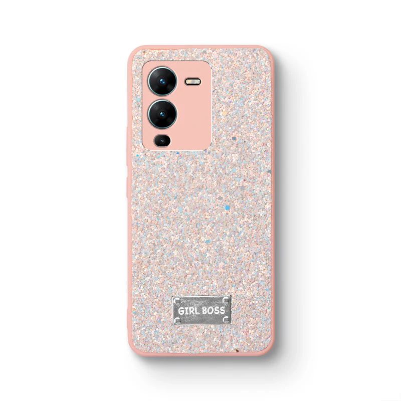 Sparkling Glitter Sequin Case with Camera Shield Back Cover For Vivo V25 Pro 5G - Image 15