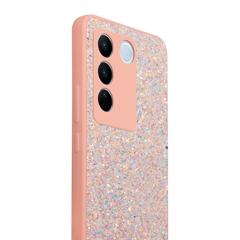 Sparkling Glitter Sequin Case with Camera Shield Back Cover For Vivo V27 5G - Image 16