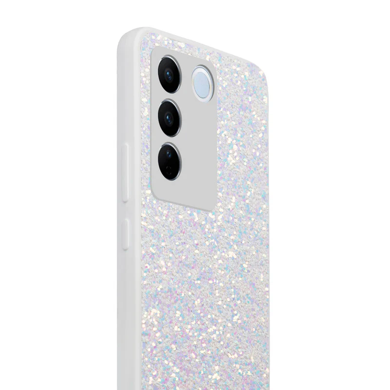 Sparkling Glitter Sequin Case with Camera Shield Back Cover For Vivo V27 Pro 5G - Image 27