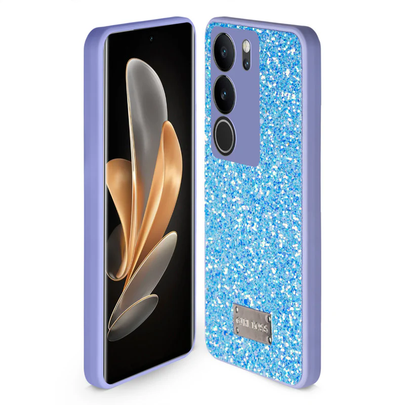 Sparkling Glitter Sequin Case with Camera Shield Back Cover For Vivo V29 5G - Image 26