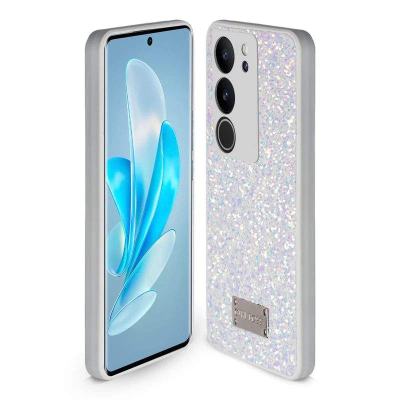 Sparkling Glitter Sequin Case with Camera Shield Back Cover For Vivo V29 Pro 5G - Image 33