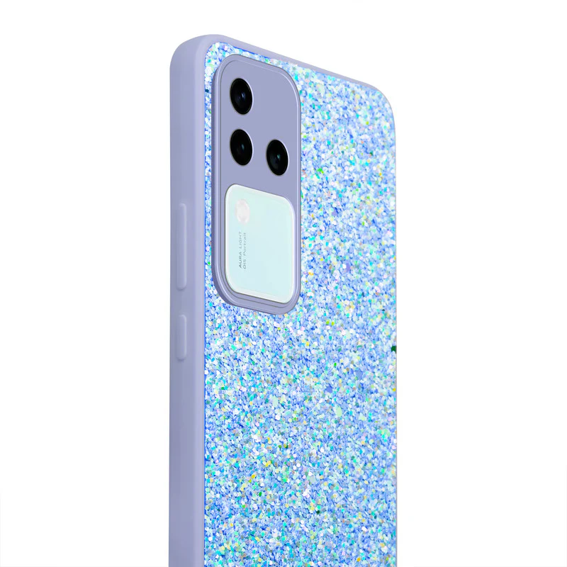 Sparkling Glitter Sequin Case with Camera Shield Back Cover For Vivo V30 Pro 5G - Image 22