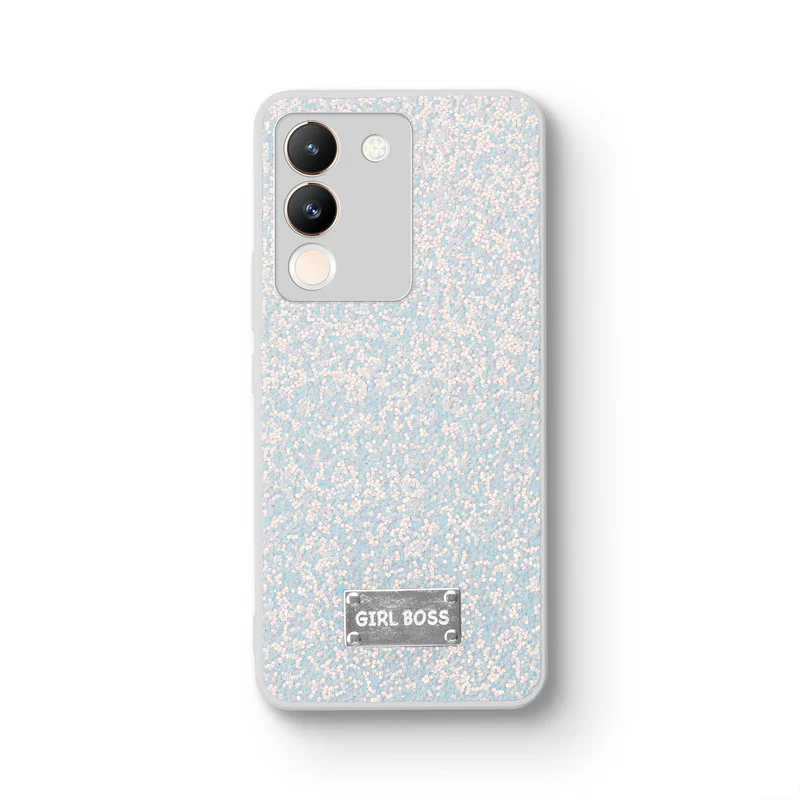 Sparkling Glitter Sequin Case with Camera Shield Back Cover For Vivo Y200 5G - Image 31