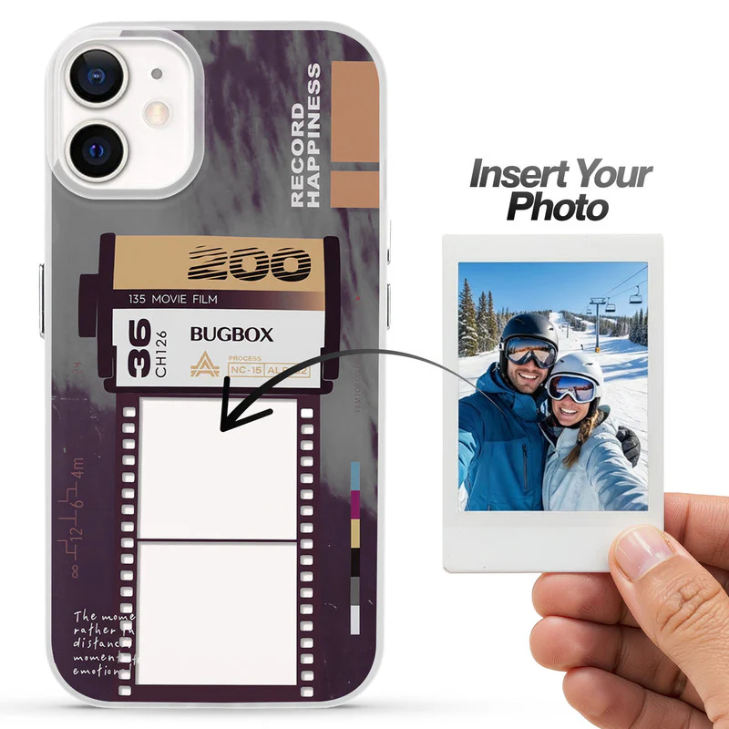 Designer Cover Case with Customizable Transparent Slot for Personalised Photos For Apple iPhone 12 - Image 13