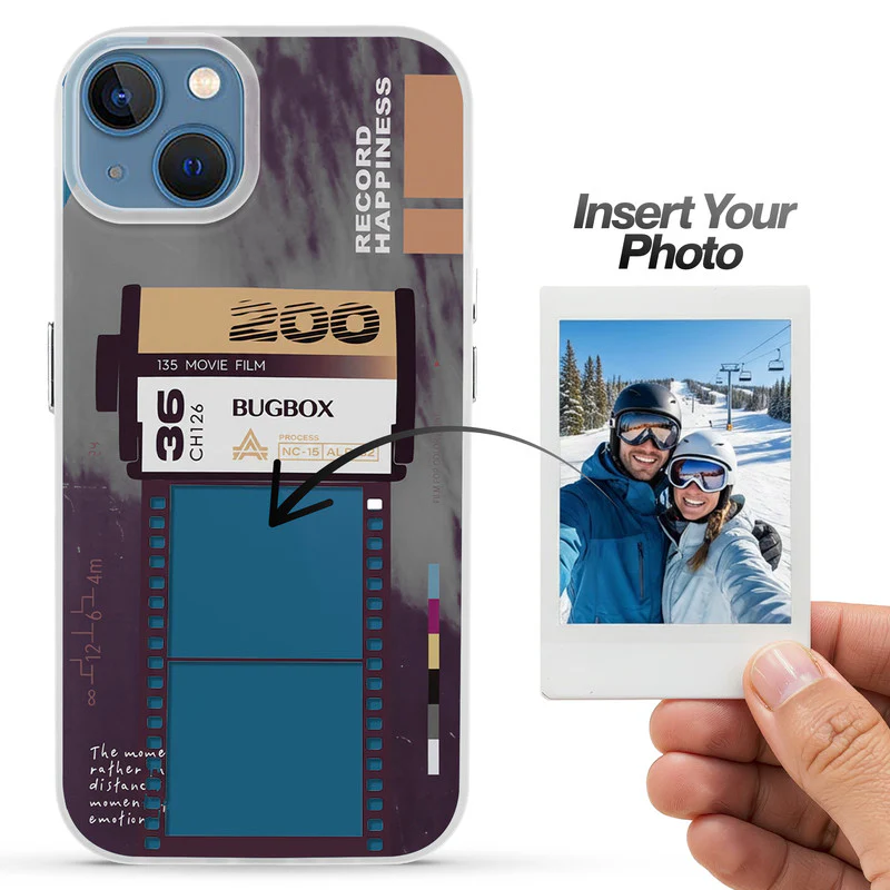 Designer Cover Case with Customizable Transparent Slot for Personalised Photos For Apple iPhone 13 - Image 13