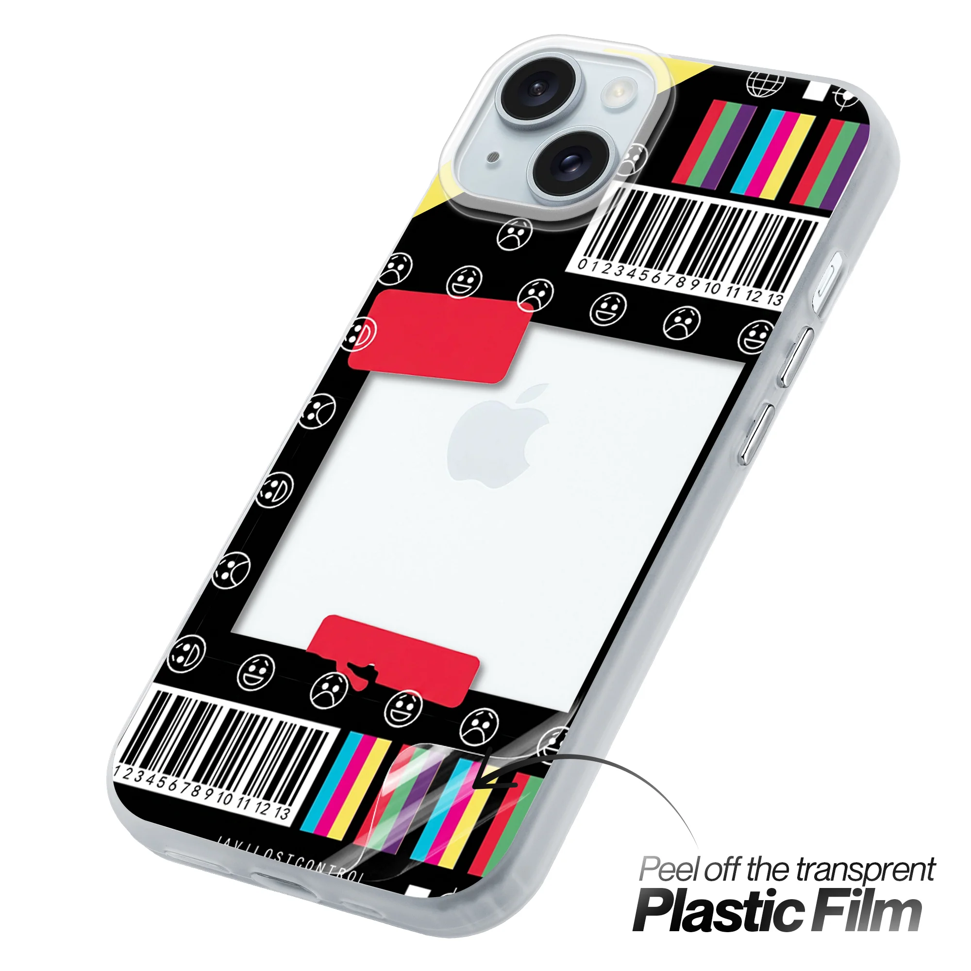 Designer Cover Case with Customizable Transparent Slot for Personalised Photos For Apple iPhone 15 - Image 9