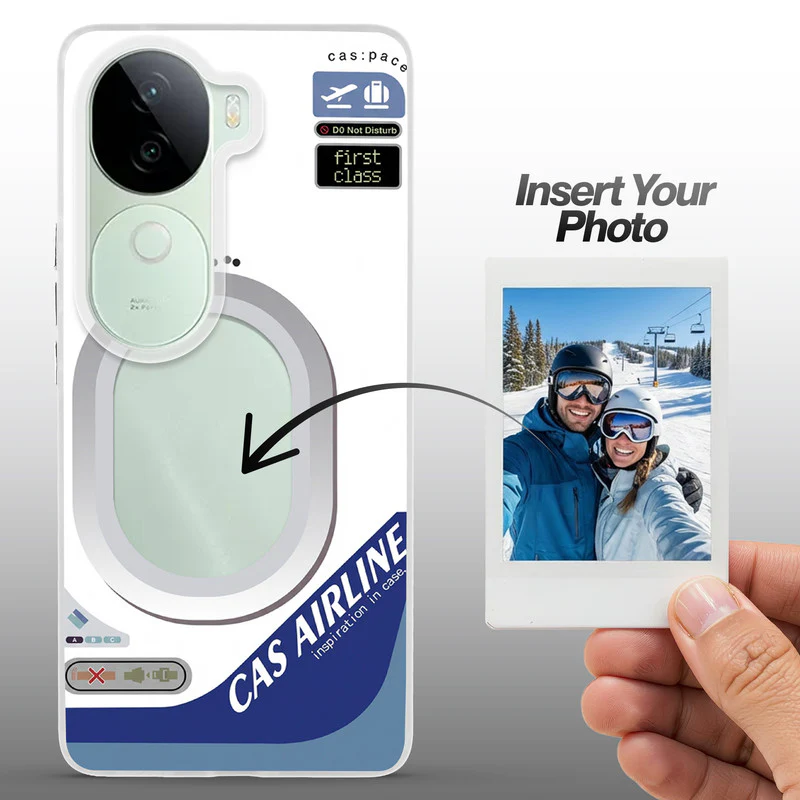 Designer Cover Case with Customizable Transparent Slot for Personalised Photos For iQOO Z9s 5G - Image 23
