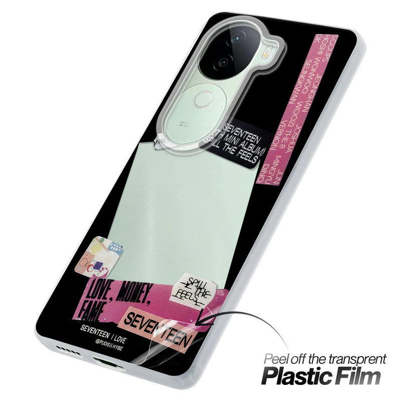 Designer Cover Case with Customizable Transparent Slot for Personalised Photos For iQOO Z9s 5G - Image 44