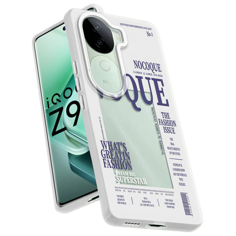Designer Cover Case with Customizable Transparent Slot for Personalised Photos For iQOO Z9s 5G - Image 47