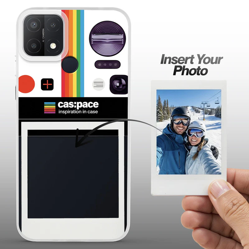 Designer Cover Case with Customizable Transparent Slot for Personalised Photos For Oppo A15S - Image 18