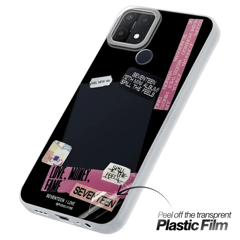 Designer Cover Case with Customizable Transparent Slot for Personalised Photos For Oppo A15S - Image 44