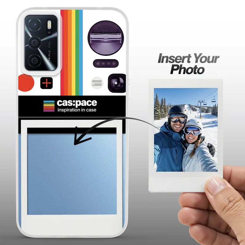 Designer Cover Case with Customizable Transparent Slot for Personalised Photos For Oppo A16 - Image 18