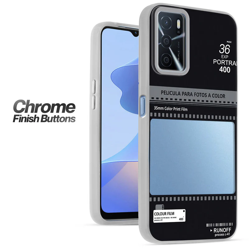 Designer Cover Case with Customizable Transparent Slot for Personalised Photos For Oppo A16 - Image 6