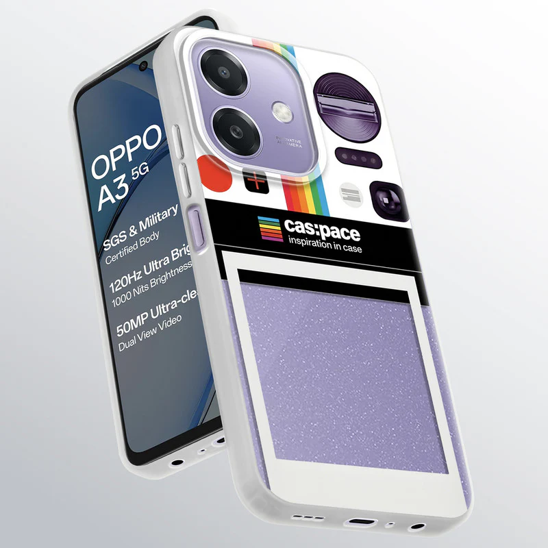 Designer Cover Case with Customizable Transparent Slot for Personalised Photos For Oppo A3 5G - Image 17
