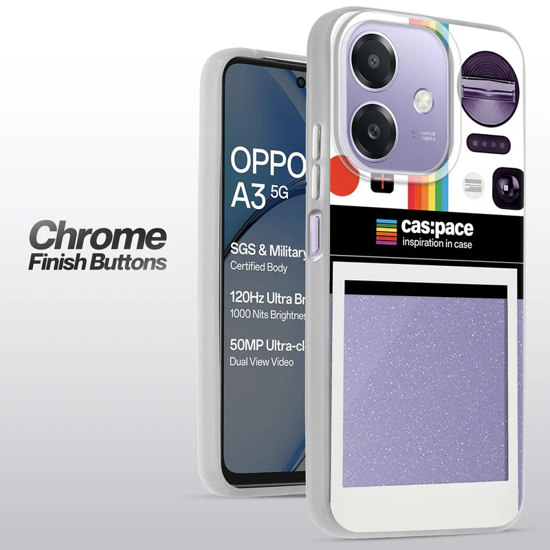 Designer Cover Case with Customizable Transparent Slot for Personalised Photos For Oppo A3 5G - Image 21