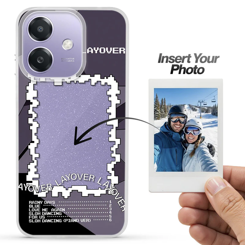 Designer Cover Case with Customizable Transparent Slot for Personalised Photos For Oppo A3 5G - Image 33