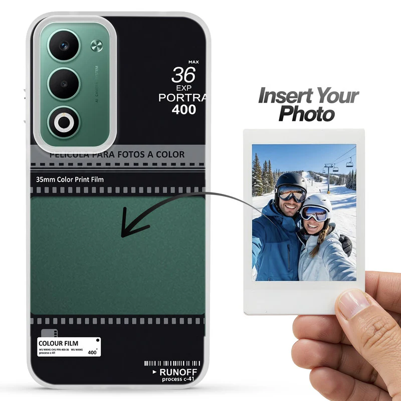 Designer Cover Case with Customizable Transparent Slot for Personalised Photos For Oppo A5 5G - Image 3
